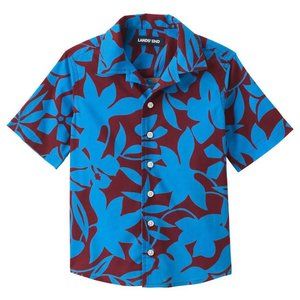Lands' End Casual Short-sleeve Button Down, sz. L